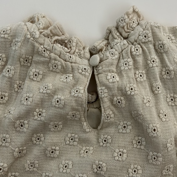 Rylee + Cru Embroidered Ruffled Mock Neck - Picture 7 of 8